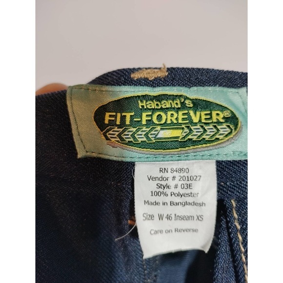 Haband Fit-Forever jeans men size 46/24 SHORT JEANS Short inseam - Picture 3 of 5